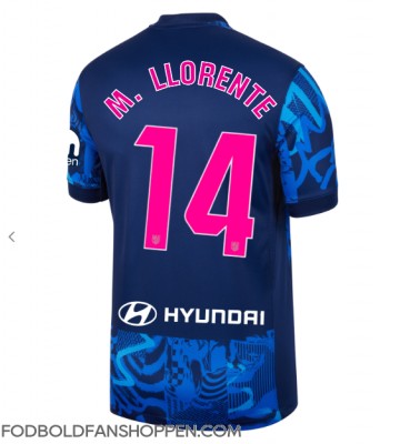Atletico Madrid Marcos Llorente #14 Tredjetrøje 2024-25 Kortærmet